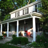 Sinclair House two story white house